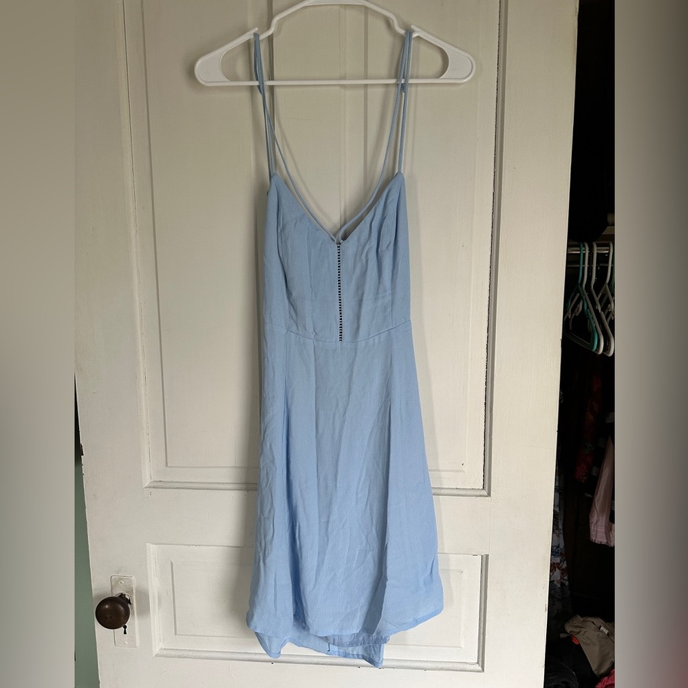 Lush Strappy Mini Dress